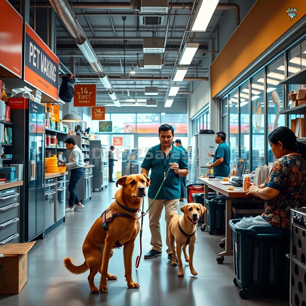 Pet Walking Services database in India — verified B2B records
