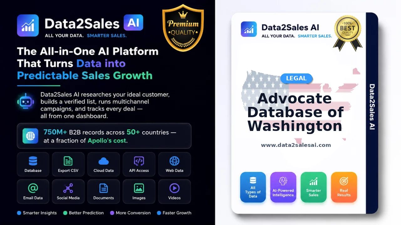 Advocate Database of Washington Latest October 2026 Updated