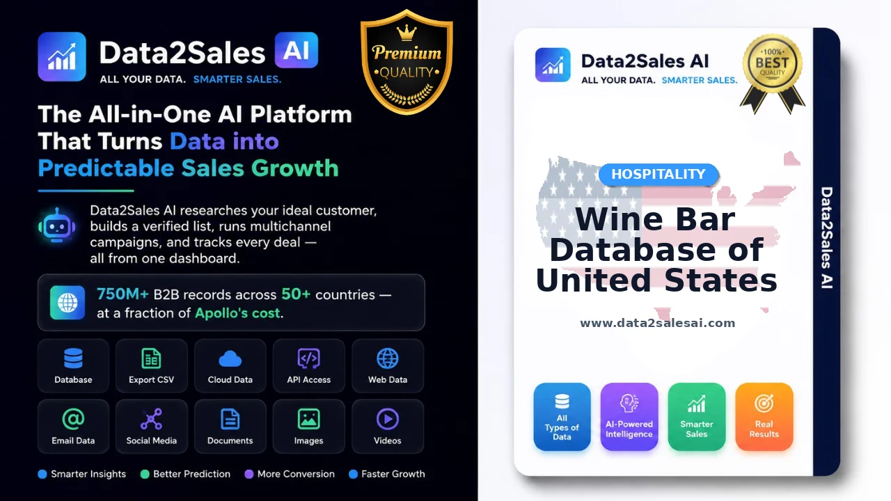Wine Bar Database of United States Latest October 2026 Updated