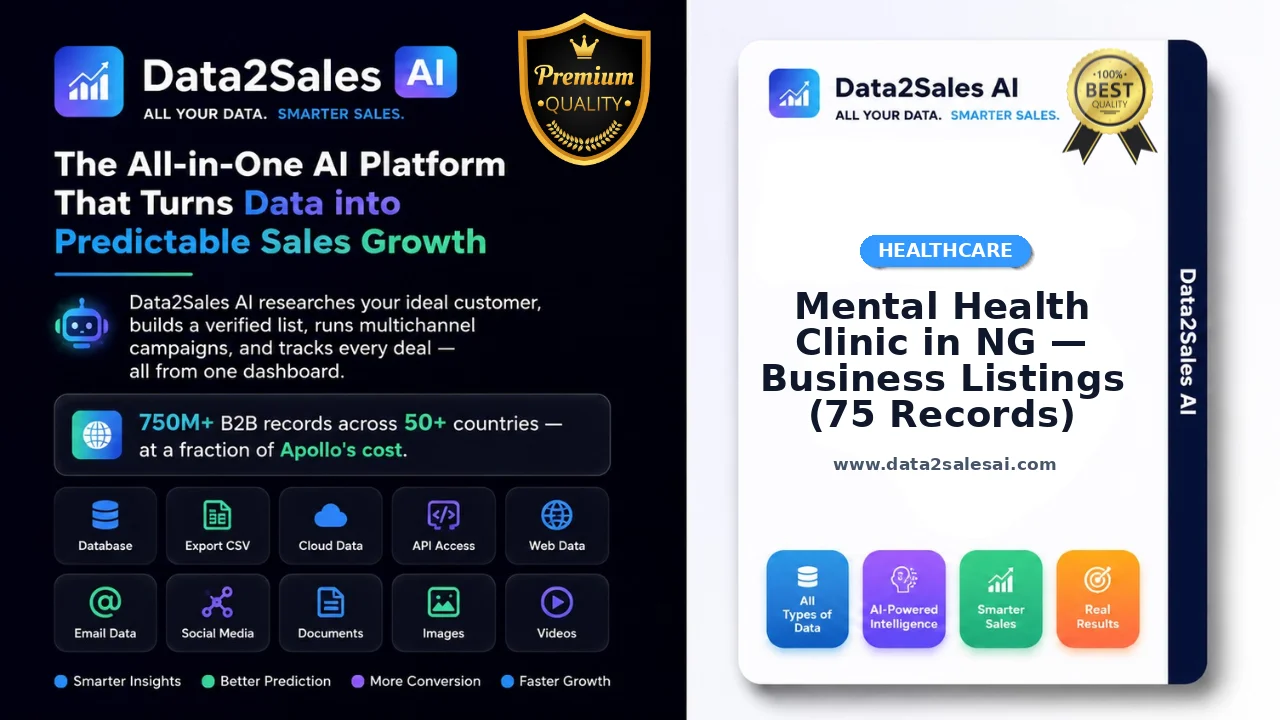 Mental Health Clinic in NG — Business Listings (75 Records)