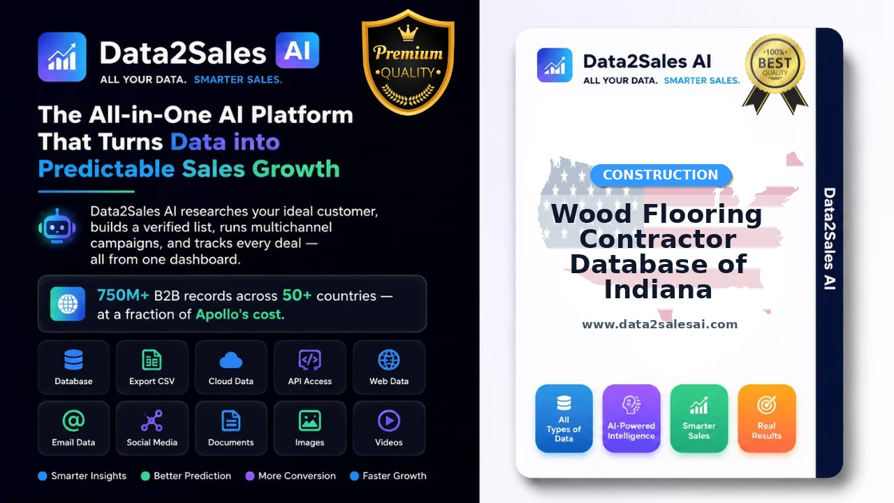 Wood Flooring Contractor Database of Indiana Latest October 2026 Updated