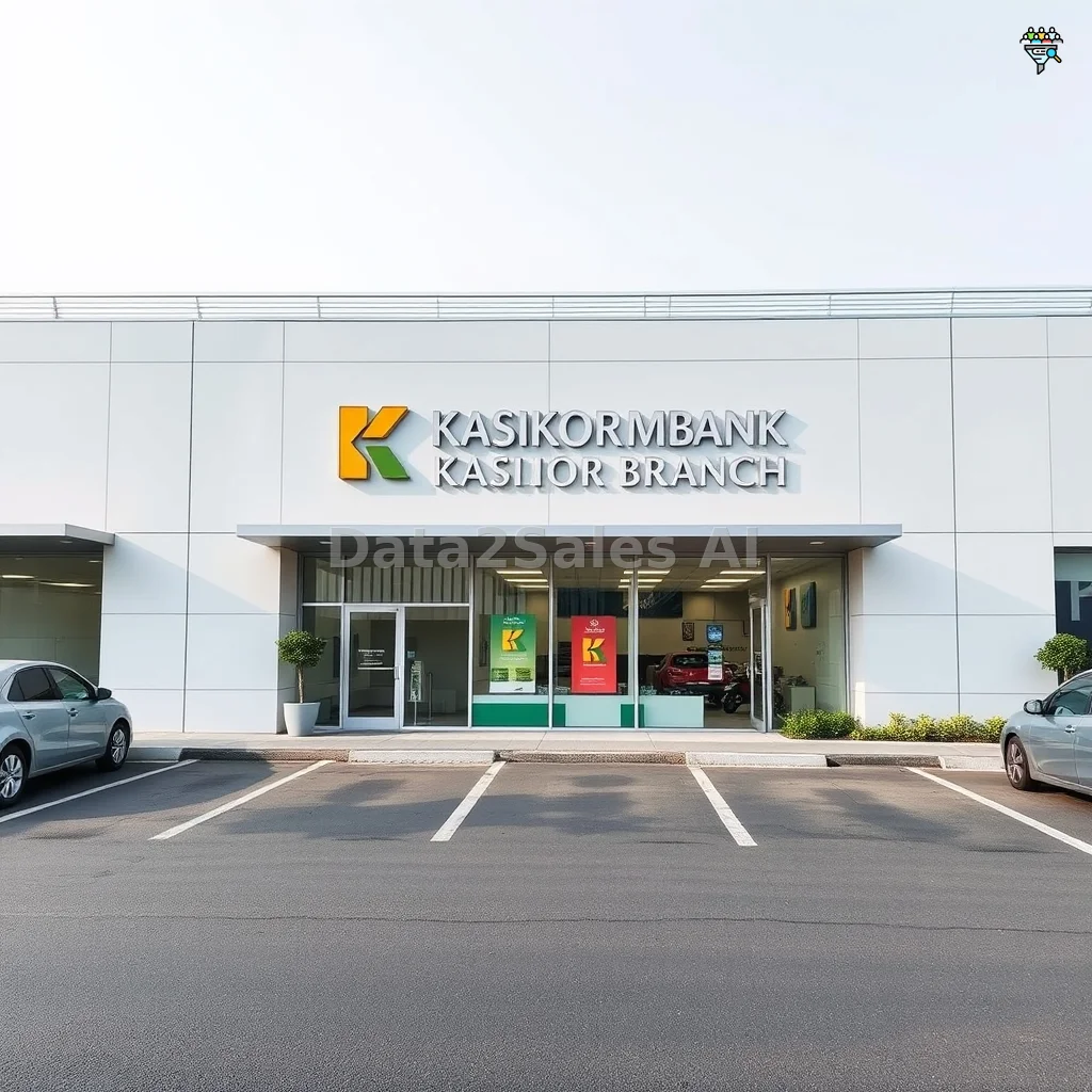 Kasikornbank branch locations