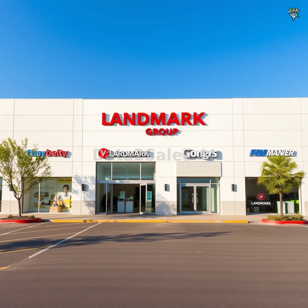Landmark Group (various brands) store locations
