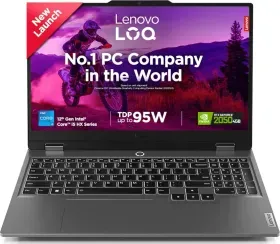 Lenovo LOQ 83LK00AMIN Gaming Laptop (12t...