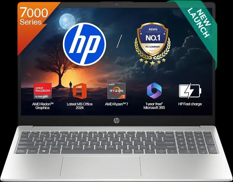 HP 15-fc0837AU Laptop (AMD Ryzen 7 7730U...