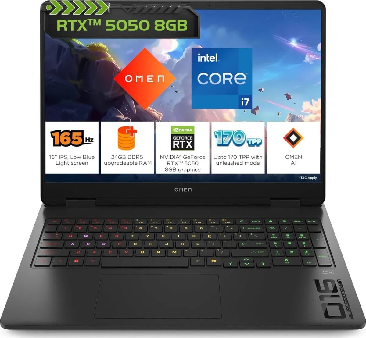 HP Omen 16-am0241TX Gaming Laptop (14th...