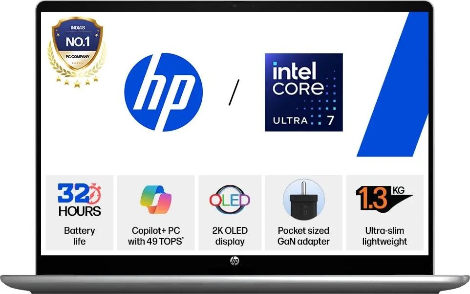 HP OmniBook 5 OLED 14-hh0030TU AI Laptop...