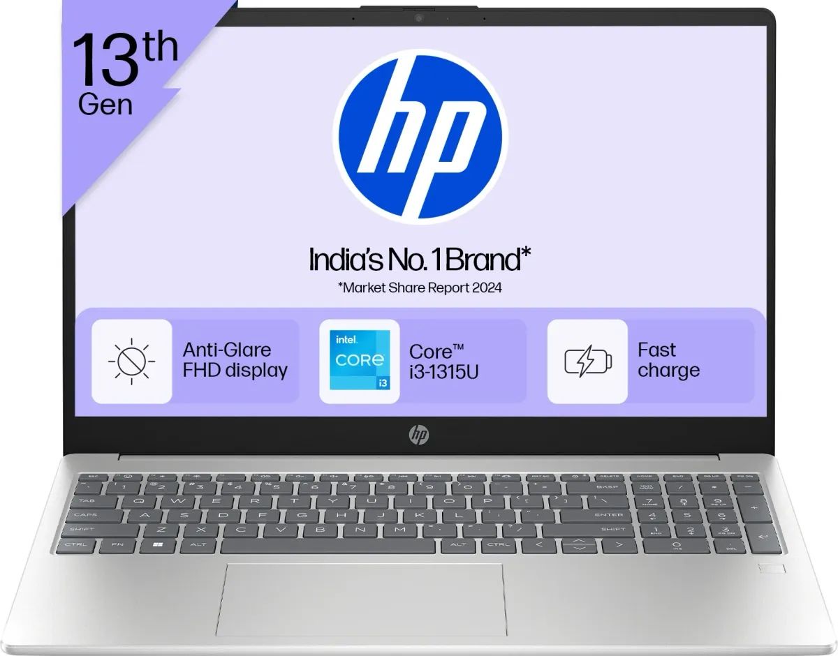HP 15-hr0005TU Laptop (13th Gen Core i3/...