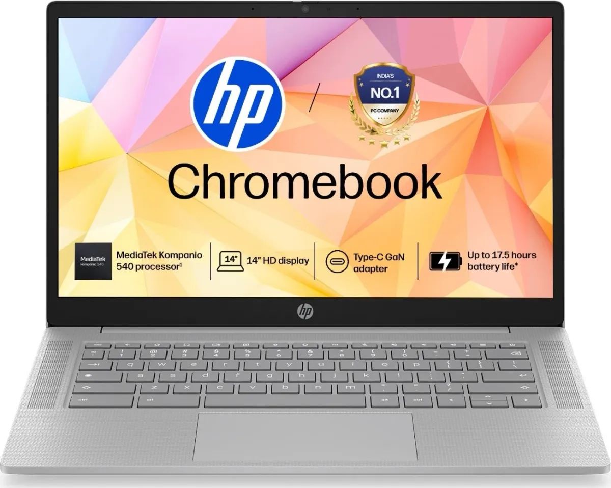 HP Chromebook 14a-nm0004MU Laptop (Media...