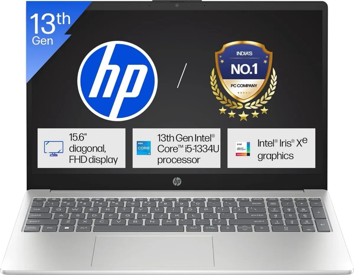 HP 15-fd0549TU Laptop (13th Gen Core i5/...