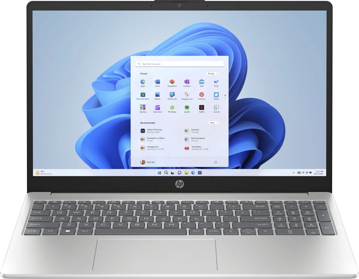 HP 15-fd0123TU Laptop (Intel Core i3 N30...