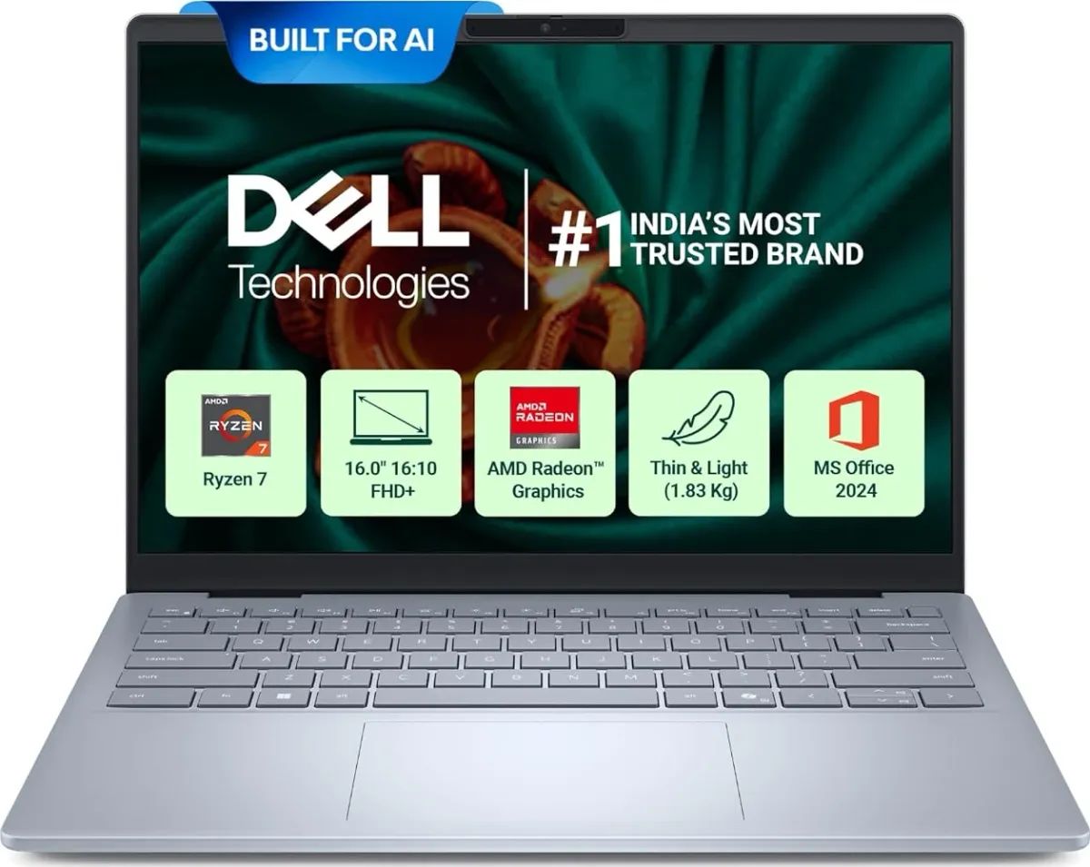 Dell 16 Plus DB16255 Laptop (AMD Ryzen R...
