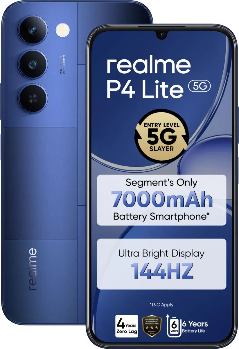 Realme P4 Lite 5G (4GB RAM + 128GB)