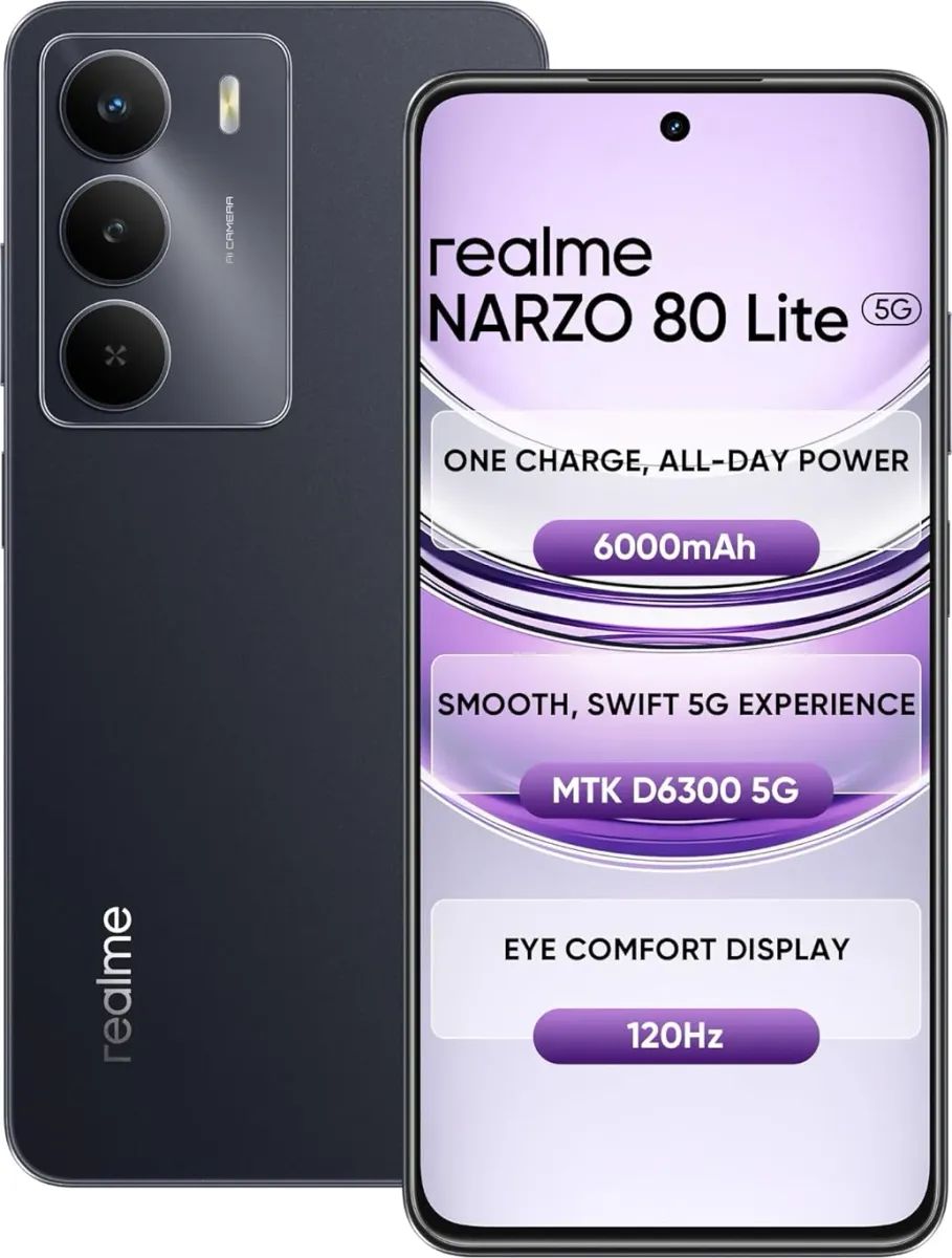 Realme Narzo 80 Lite (6GB RAM + 128GB)