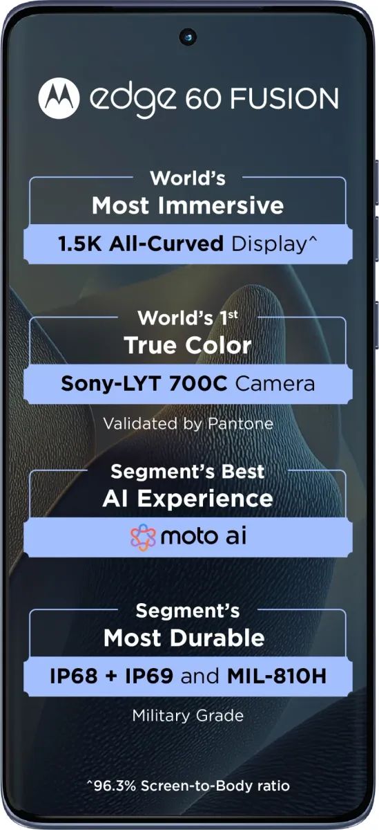 Motorola Edge 60 Fusion