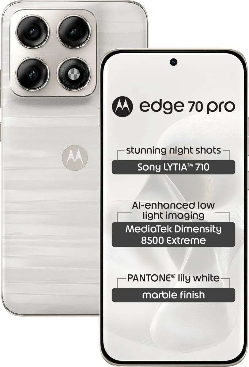 Motorola Edge 70 Pro 5G (12GB RAM + 256G...