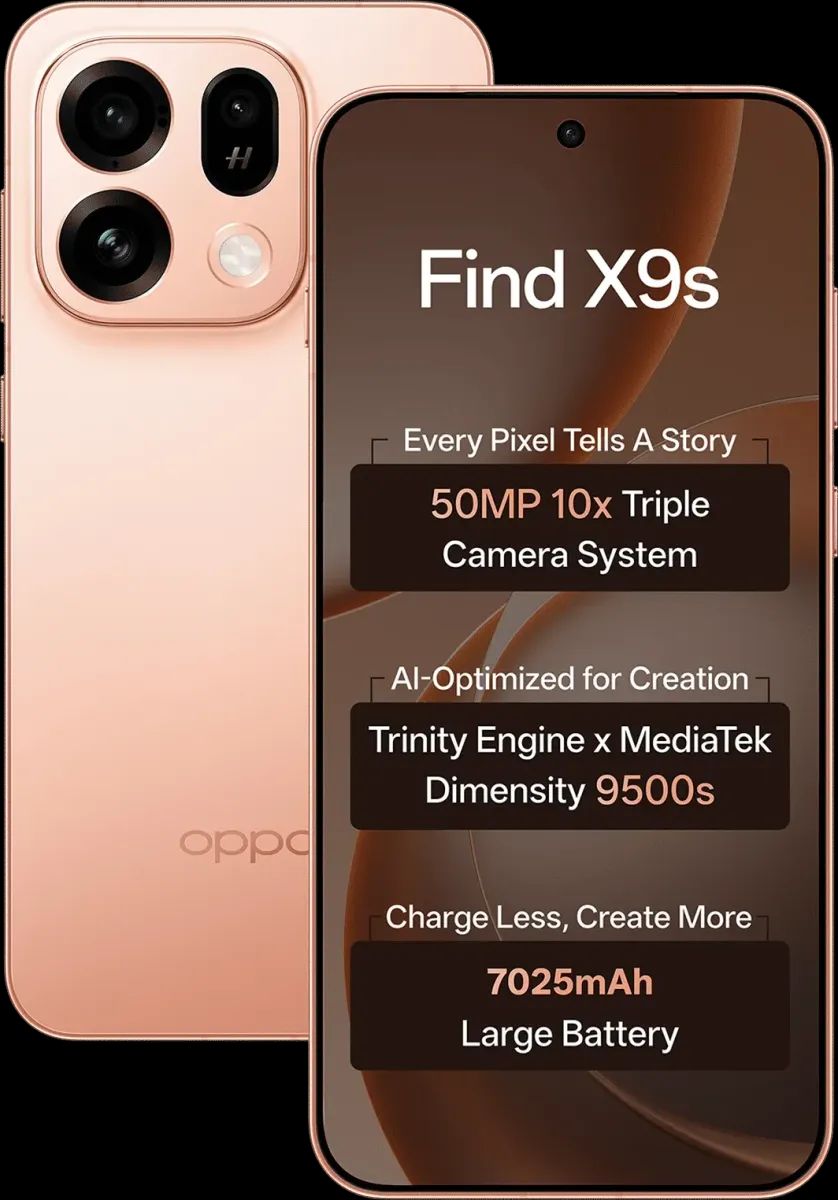 Oppo Find X9s 5G (12GB RAM + 512GB)