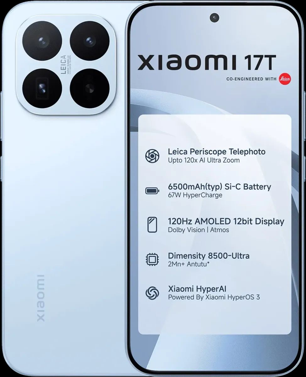 Xiaomi 17T 5G (12GB RAM + 512GB)