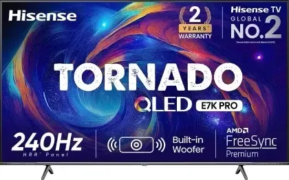 Hisense E7K Pro 75 inch Ultra HD 4K Smar...
