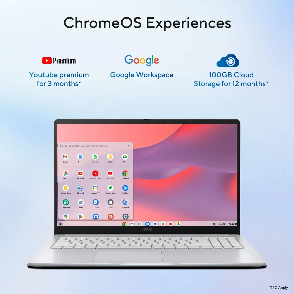 Asus Chromebook CX1505CTA-S702... - 3