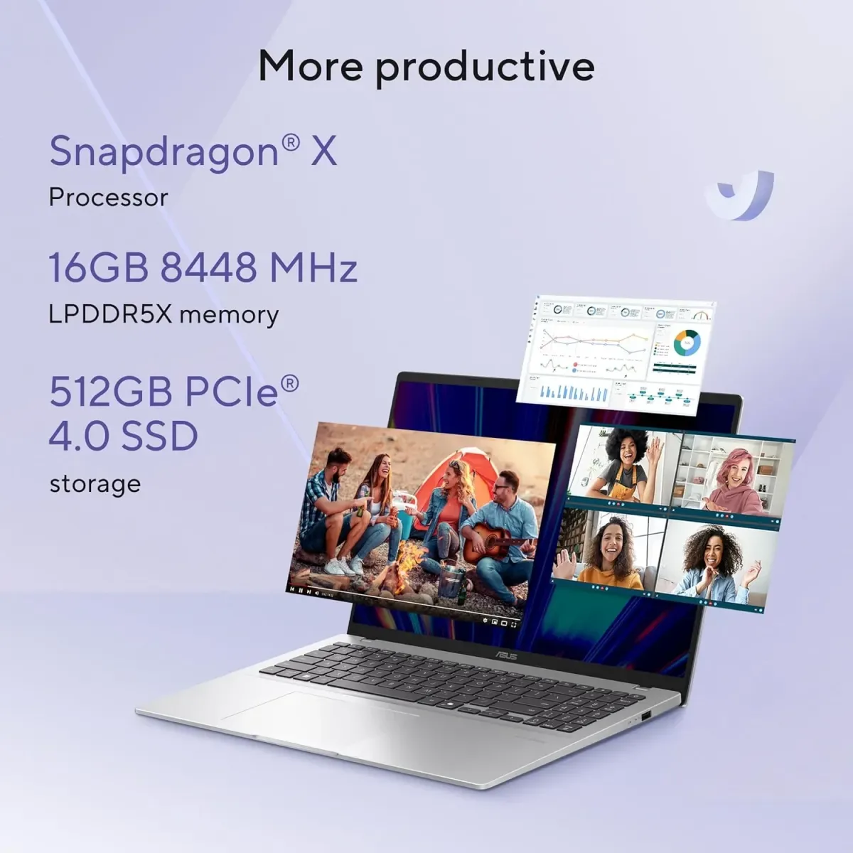 Asus Vivobook 16 X1607QA-MB050... - 2