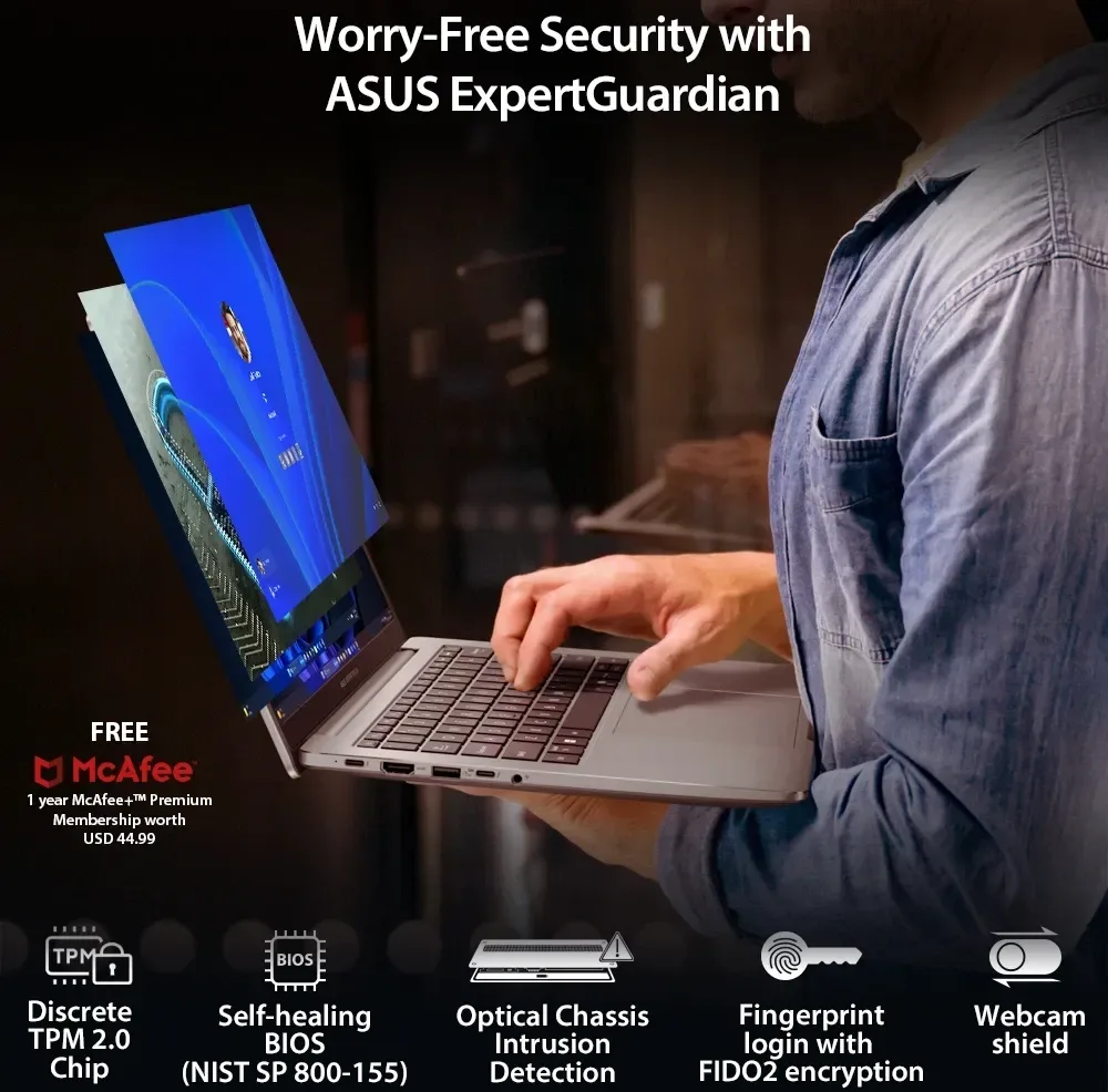 Asus Expertbook P3 P3405CVA-LY... - 4