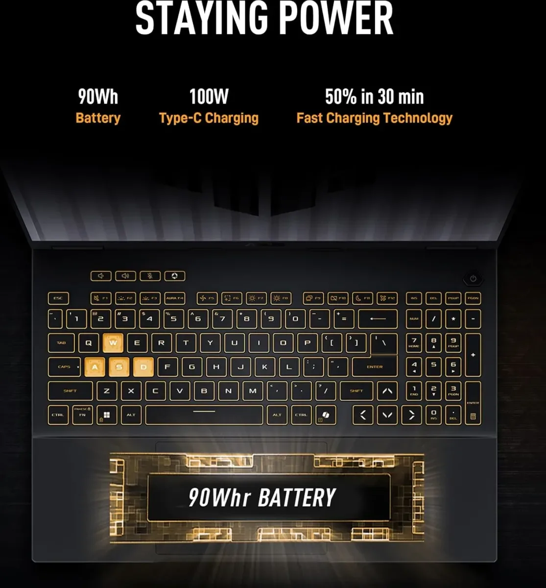 Asus TUF Gaming F16 FX608JMR-R... - 3