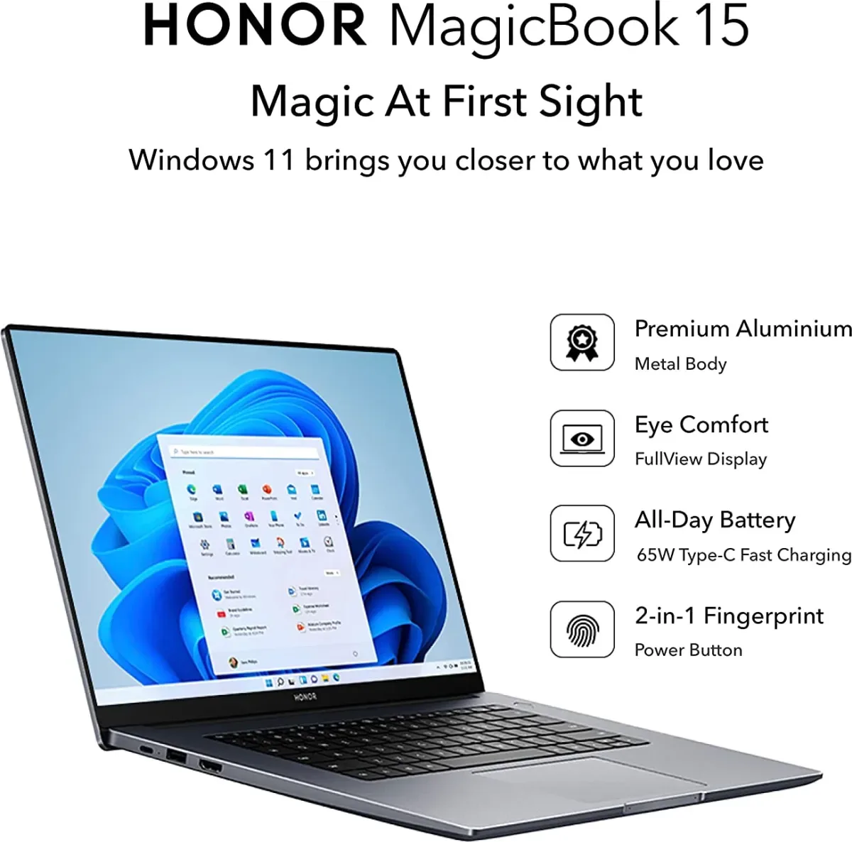 Honor MagicBook 15 WDQ9CHNE La... - 2