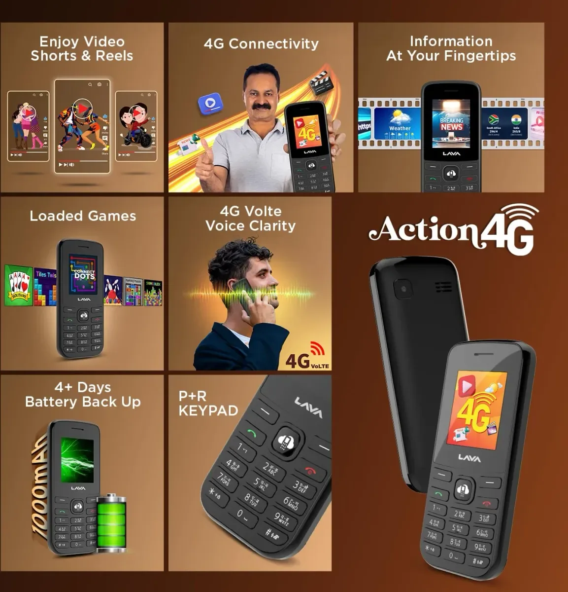Lava Action 4G - 2