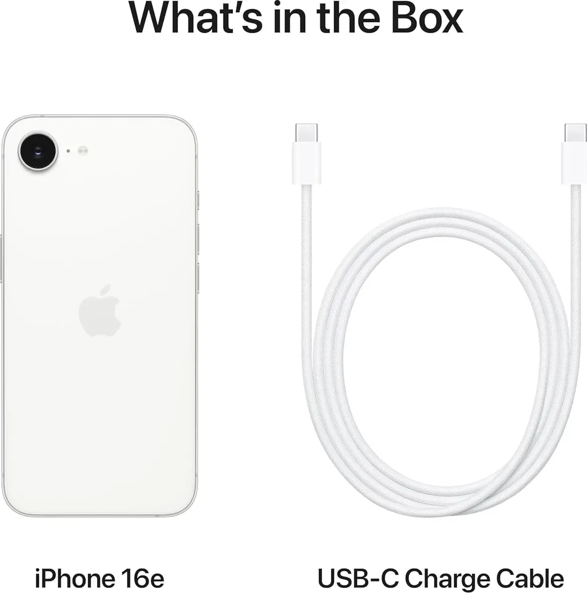 Apple iPhone 16e (256GB) - 5