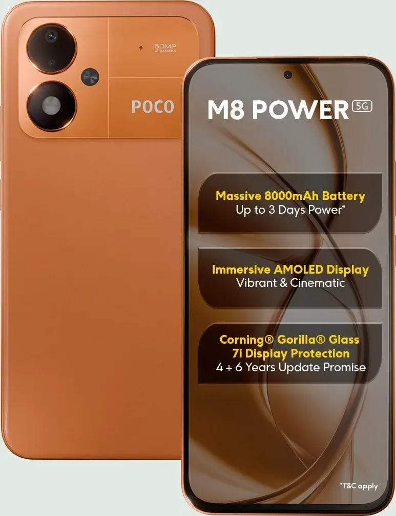 Poco M8 Power 5G (8GB RAM + 128GB)