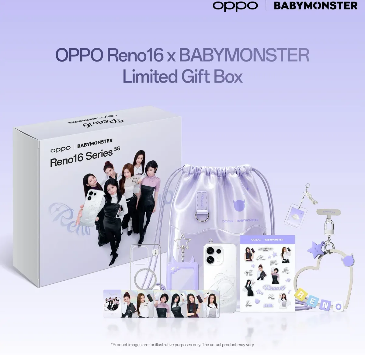 OPPO Reno 16 5G BABYMONSTER Li... - 2
