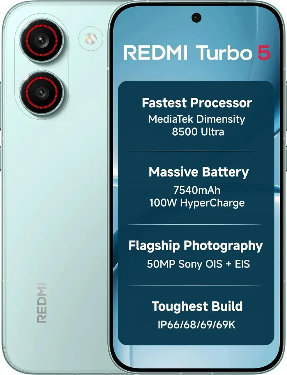 Xiaomi Redmi Turbo 5 5G (12GB... - 1