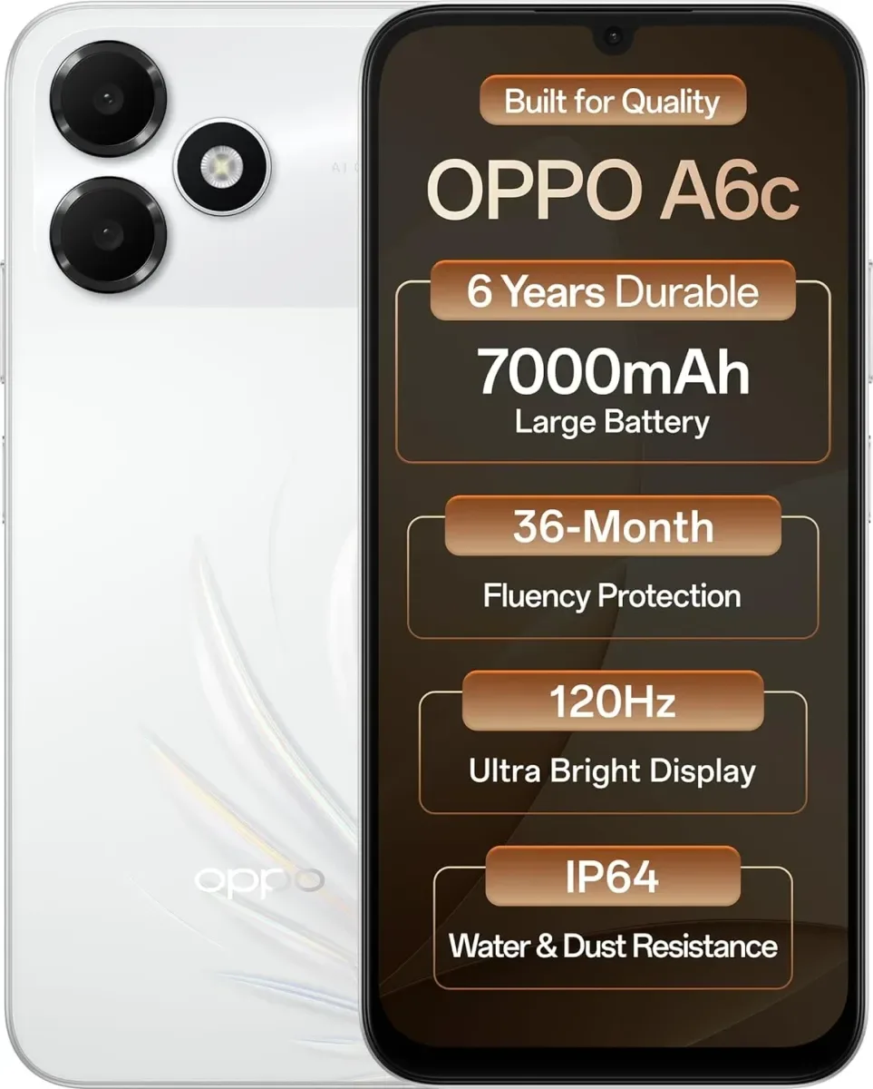 Oppo A6c 4G (4GB RAM + 128GB) - 1