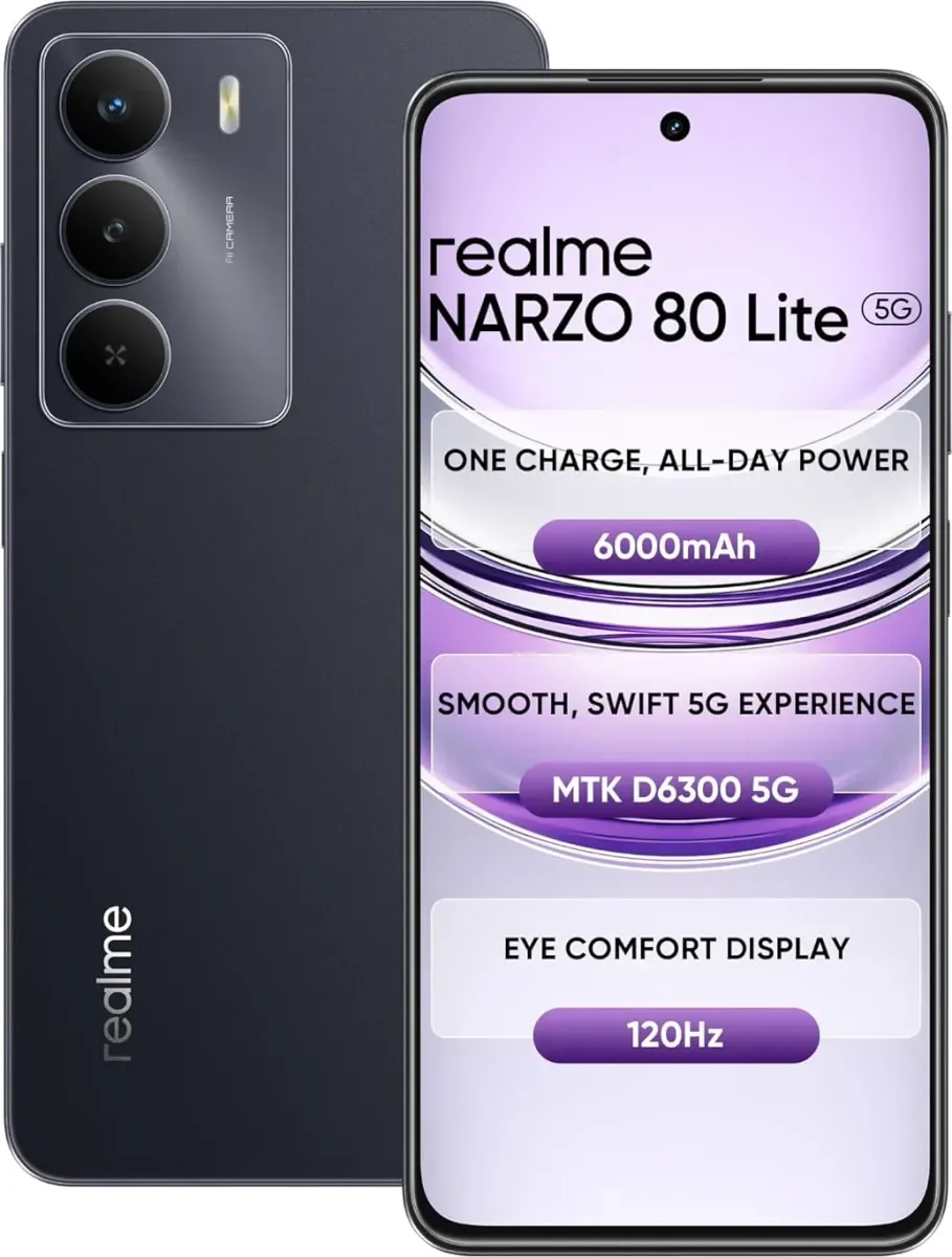 Realme Narzo 80 Lite (6GB RAM... - 1